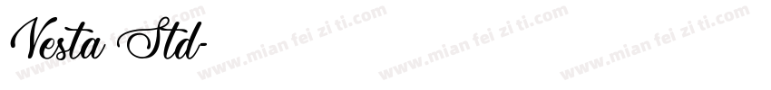 Vesta Std字体转换